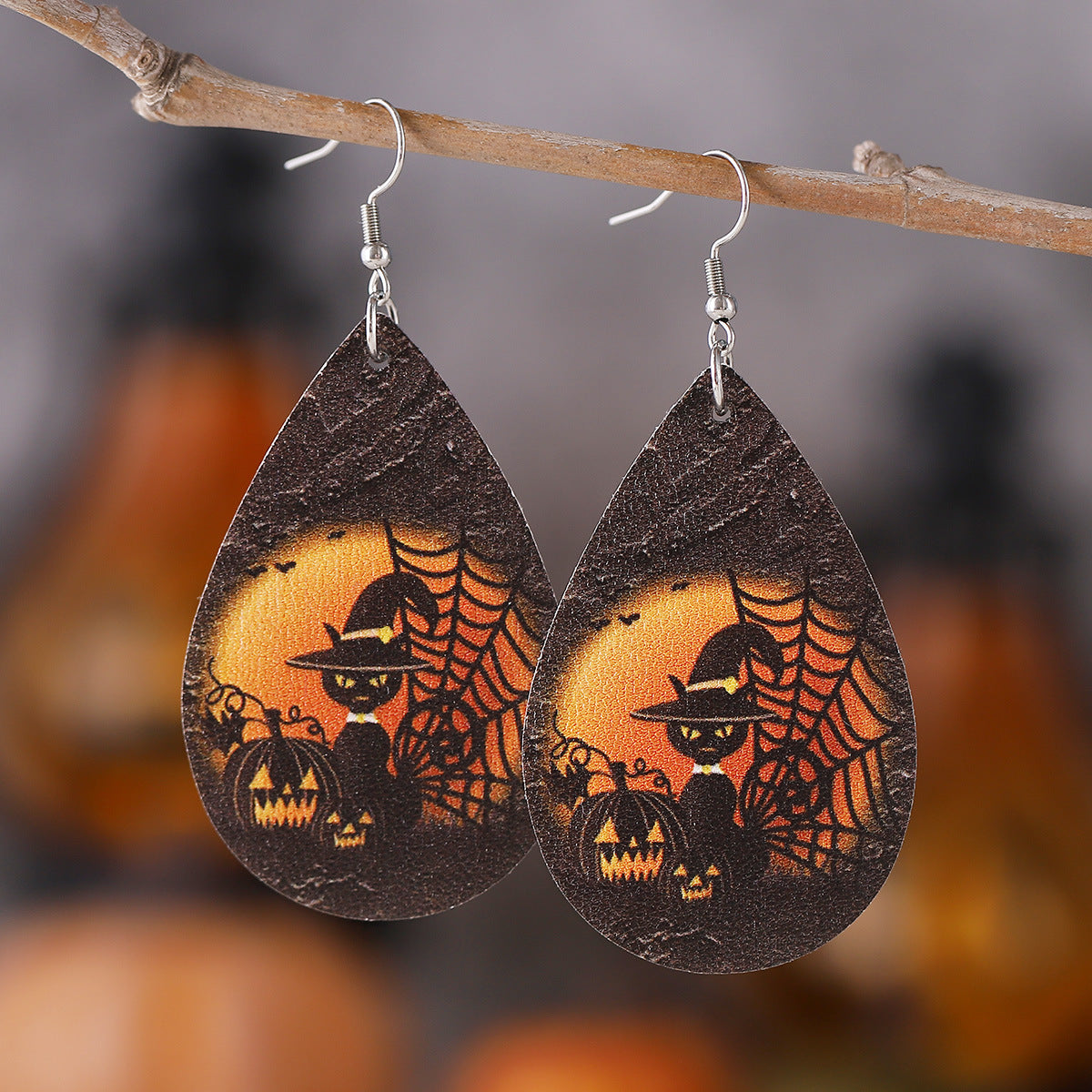 Wholesale  Gothic Leather Earrings